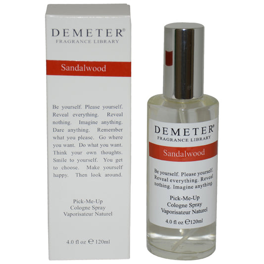 Sandalwood by Demeter for Unisex - 4 oz Cologne Spray