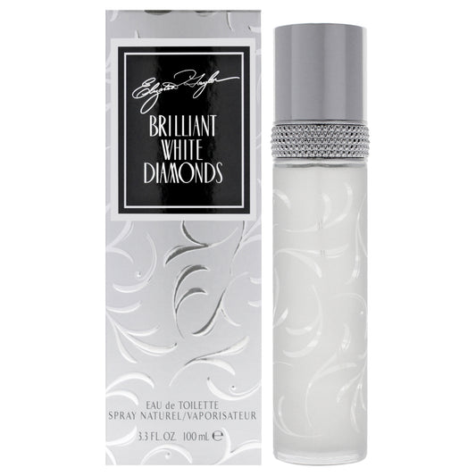Brilliant White Diamonds by Elizabeth Taylor for Women - 3.3 oz EDT Spray