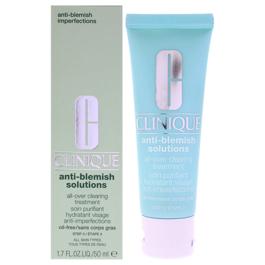 Anti-Blemish Solutions All Over Clearing Treatment by Clinique for Unisex - 1.7 oz Moisturizer