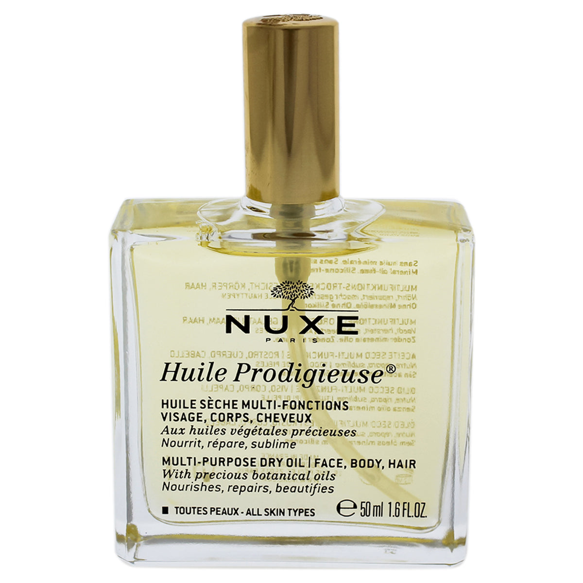 Huile Prodigieuse Multi-Purpose Dry Oil by Nuxe for Unisex - 1.6 oz Oil