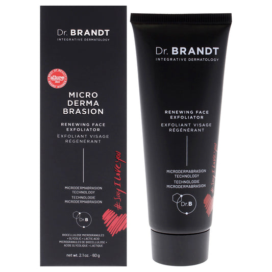 Microdermabrasion Renewing Face Exfoliator by Dr. Brandt for Unisex - 2.1 oz Exfoliator
