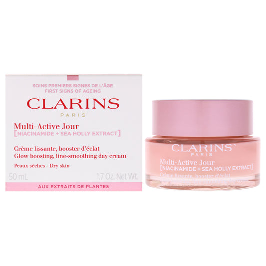 Multi-Active Day Cream - Dry Skin by Clarins for Unisex - 1.6 oz Cream