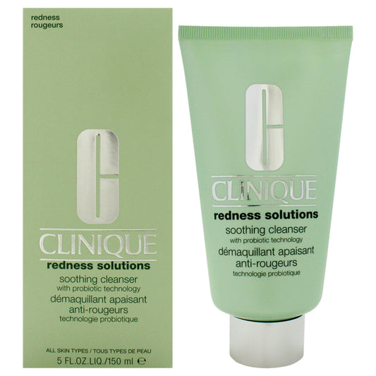 Redness Solutions Soothing Cleanser - All Skin Types by Clinique for Unisex - 5 oz Cleanser