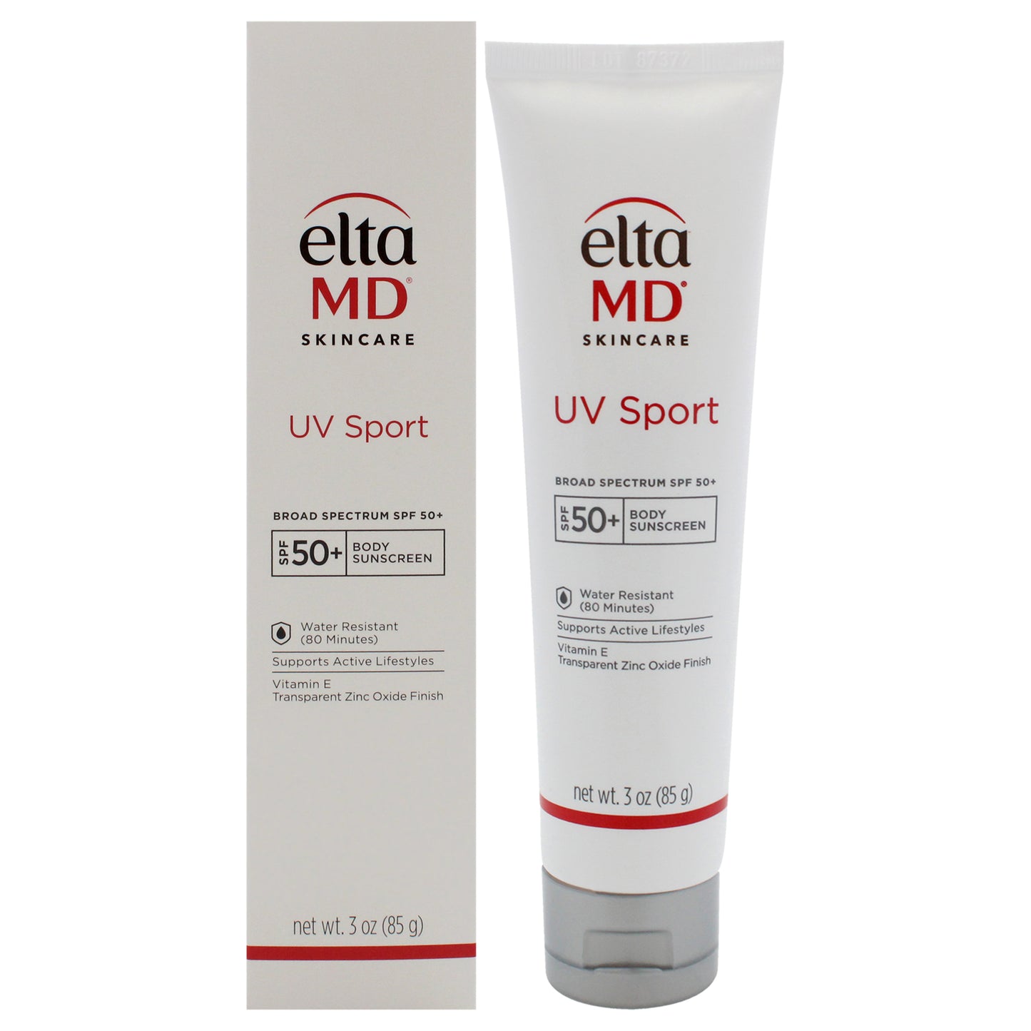 UV Sport Broad-Spectrum SPF 50 by EltaMD for Unisex - 3 oz Sunscreen