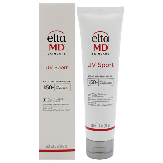 UV Sport Broad-Spectrum SPF 50 by EltaMD for Unisex - 3 oz Sunscreen