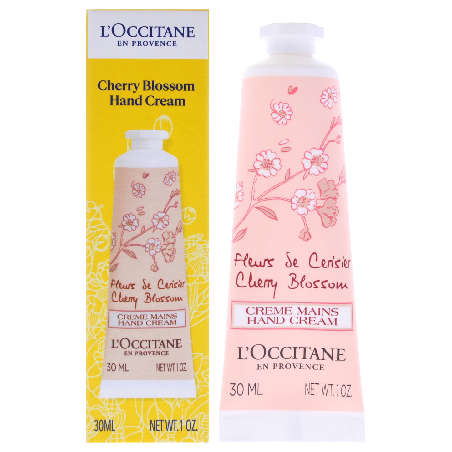 Hand Cream - Cherry Blossom by LOccitane for Women - 1 oz Cream