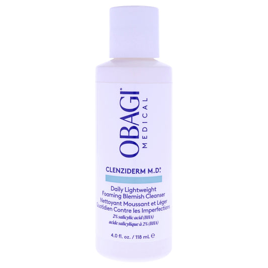 Clenziderm M.D. Daily Care Foaming Cleanser by Obagi for Women - 4 oz Cleanser