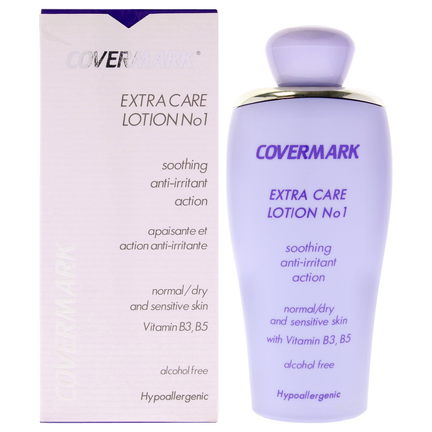 Extra Care Lotion No1 Soothing Anti-Irritant Action - Normal Dry Sensitive Skin by Covermark for Women - 6.76 oz Lotion