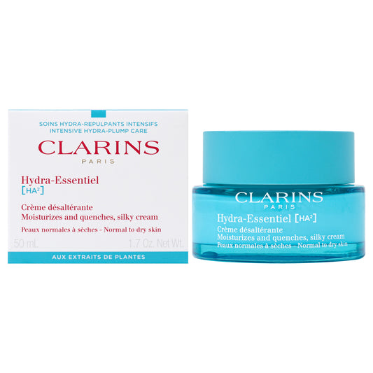 Hydra-Essentiel Silky Cream - Normal to Dry Skin by Clarins for Women - 1.7 oz Cream