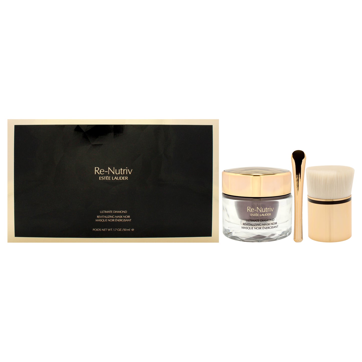 Re-Nutriv Ultimate Diamond Revitalizing Mask Noir by Estee Lauder for Women - 1.7 oz Mask