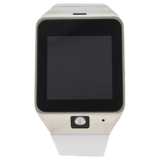EK-D2 Montre Connectee Silicone Strap Smart Watch - Silver-White by Eclock for Men - 1 Pc Watch