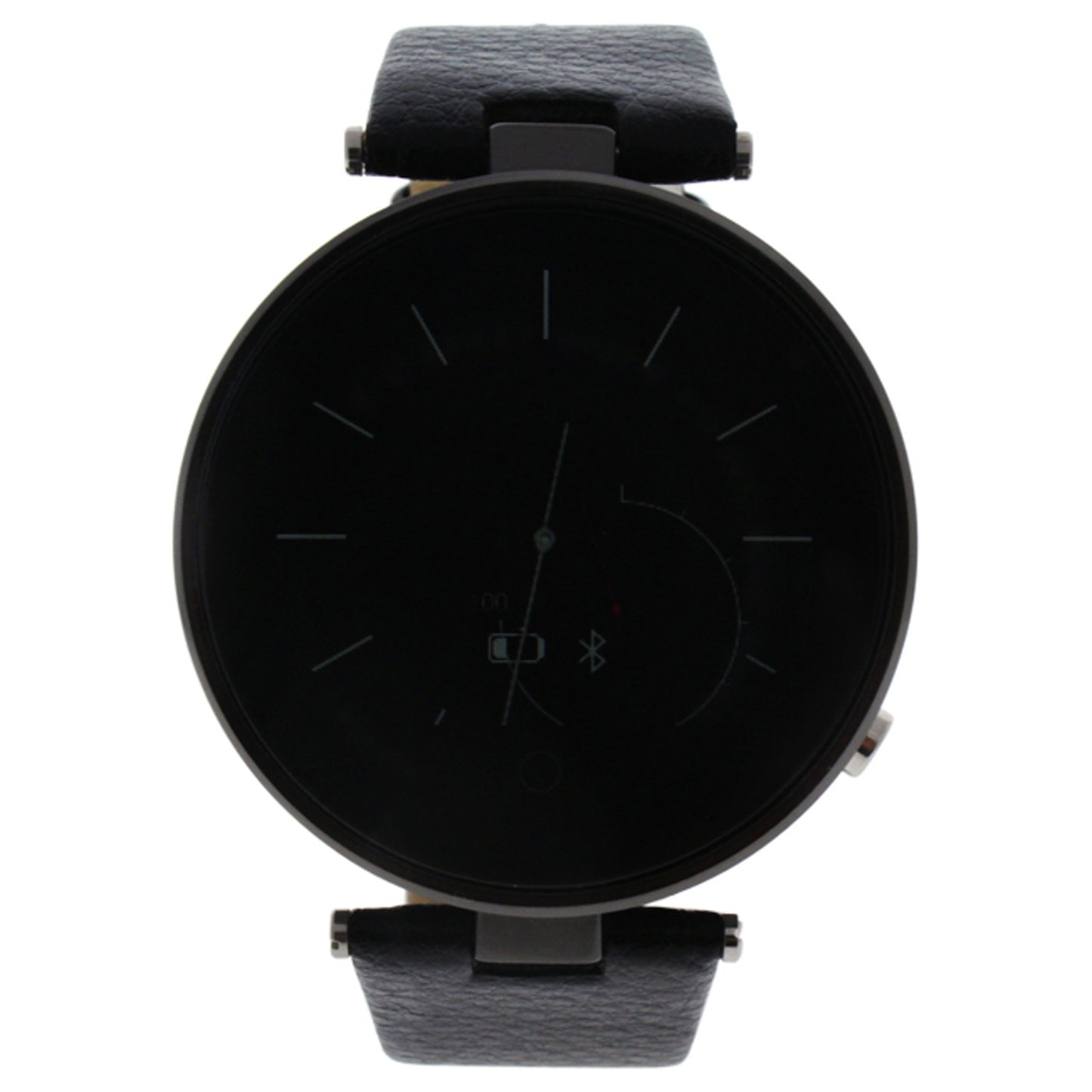 EK-E1 Montre Connectee Leather Strap Smart Watch - Black by Eclock for Unisex - 1 Pc Watch