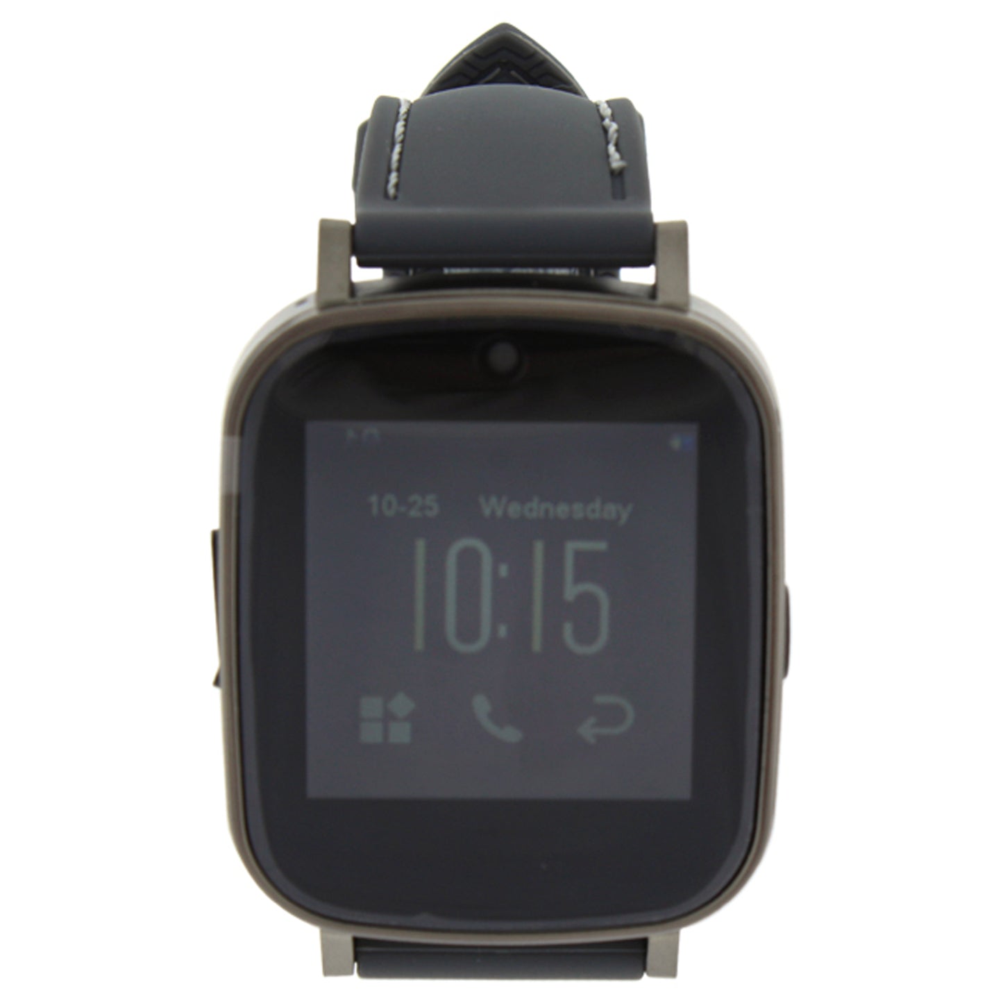 EK-G5 Montre Connectee Silicone Strap Smart Watch - Grey by Eclock for Unisex - 1 Pc Watch