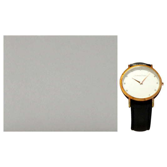 AO-13 Klassisk - Rose Gold-Black Leather Strap Watch by Andreas Osten for Women - 1 Pc Watch