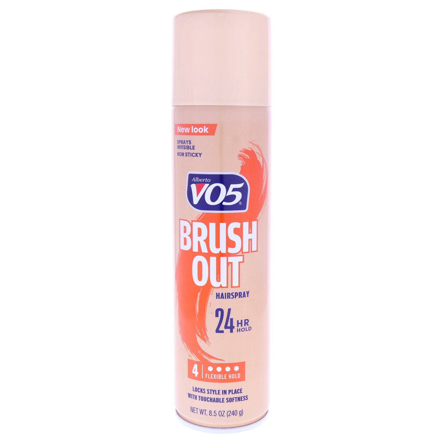 Crystal Clear Brush Out Hair Spray by Alberto VO5 for Unisex - 8.5 oz Hair Spray