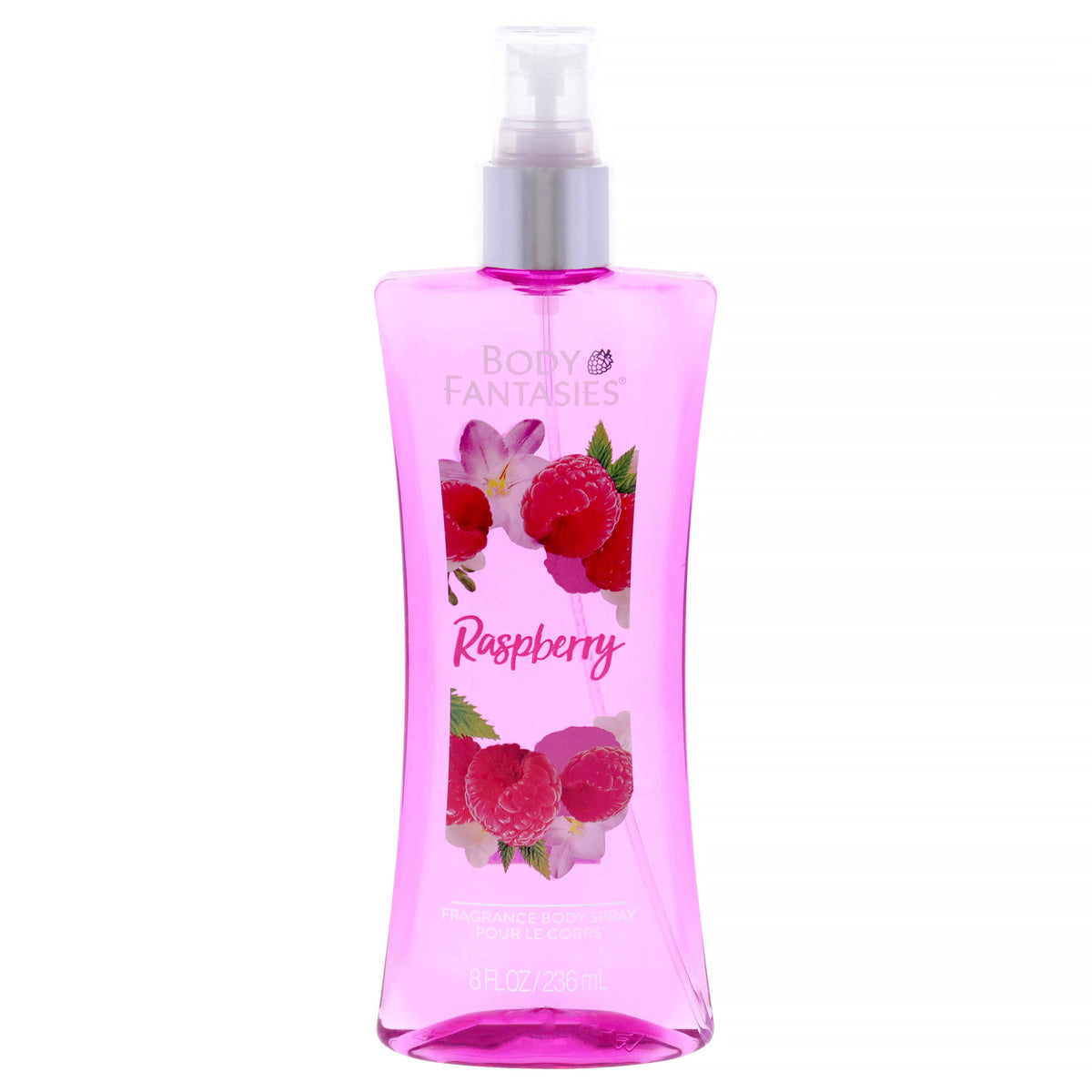 Raspberry Fragrance Body Spray by Body Fantasies for Women - 8 oz Body Spray