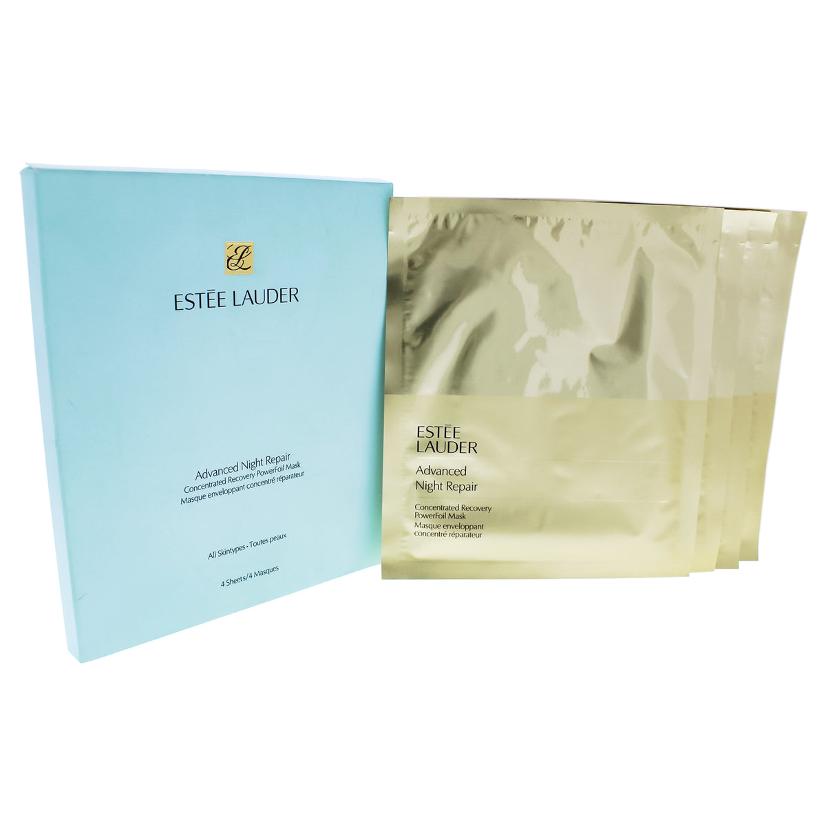 Advanced Night Repair Concentrated Recovery PowerFoil Mask by Estee lauder for Women - 4 Pc Mask