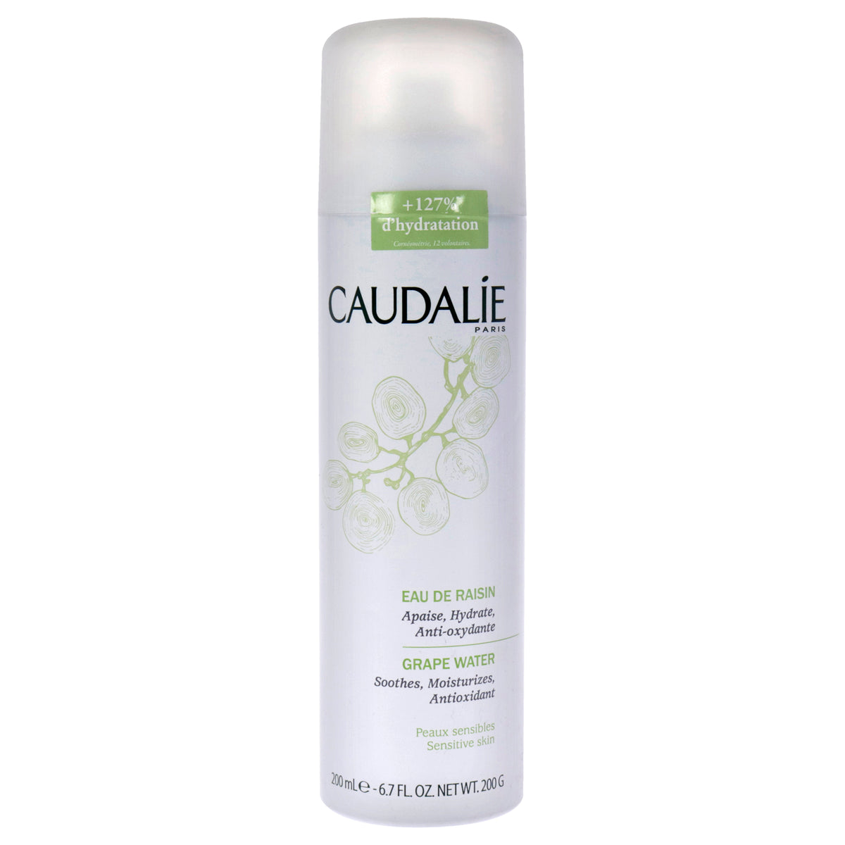 Grape Water Soothes Moisturizes by Caudalie for Women - 7.1 oz Face Mist