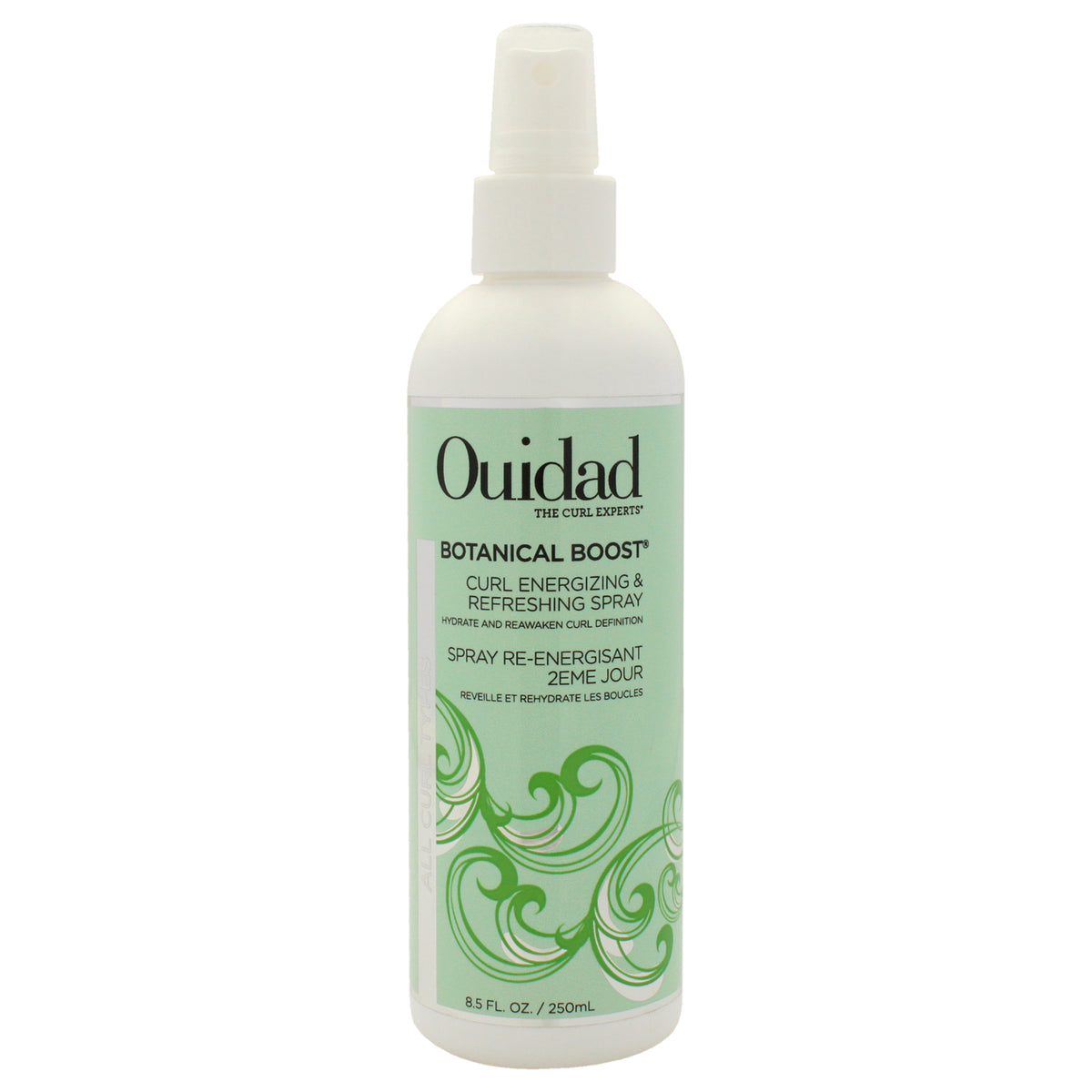 Botanical Boost Curl Energizing and Refreshing Spray by Ouidad for Unisex - 8.5 oz Hair Spray