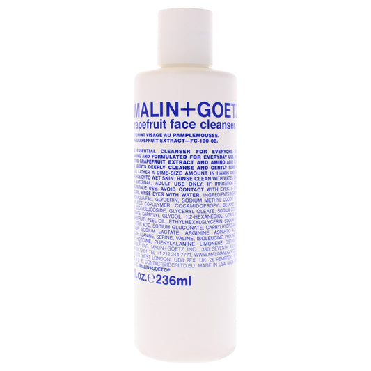 Grapefruit Face Cleanser by Malin + Goetz for Women - 8 oz Cleanser