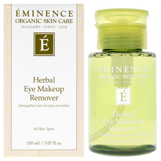 Herbal Eye Makeup Remover by Eminence for Unisex - 5.07 oz Makeup Remover