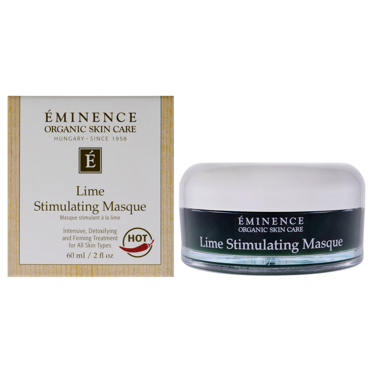 Lime Stimulating Masque by Eminence for Unisex - 2 oz Mask