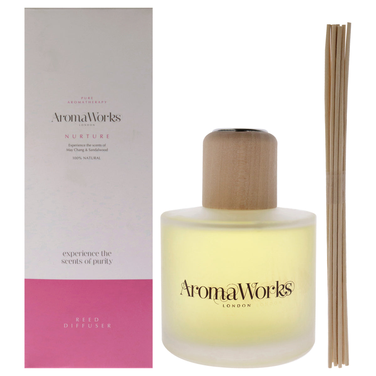 Nurture Reed Diffuser by Aromaworks for Unisex - 6.76 oz Reed Diffuser
