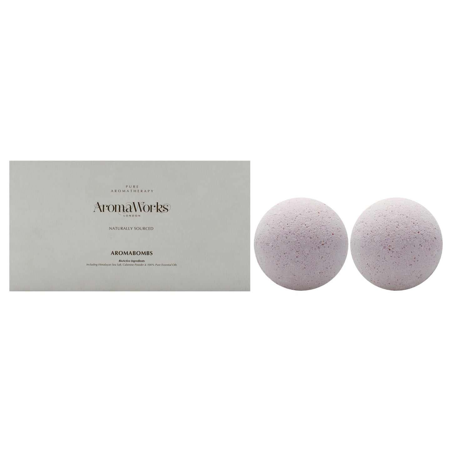 Nurture Aromabombs Duo by Aromaworks for Unisex - 2 x 8.81 oz Bath Bomb