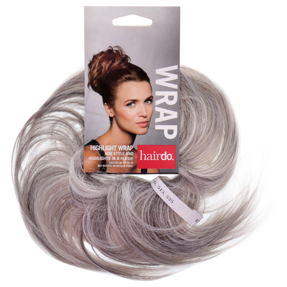 Highlight Wrap - R56 60 Silver HI-LT by Hairdo for Women - 1 Pc Hair Wrap