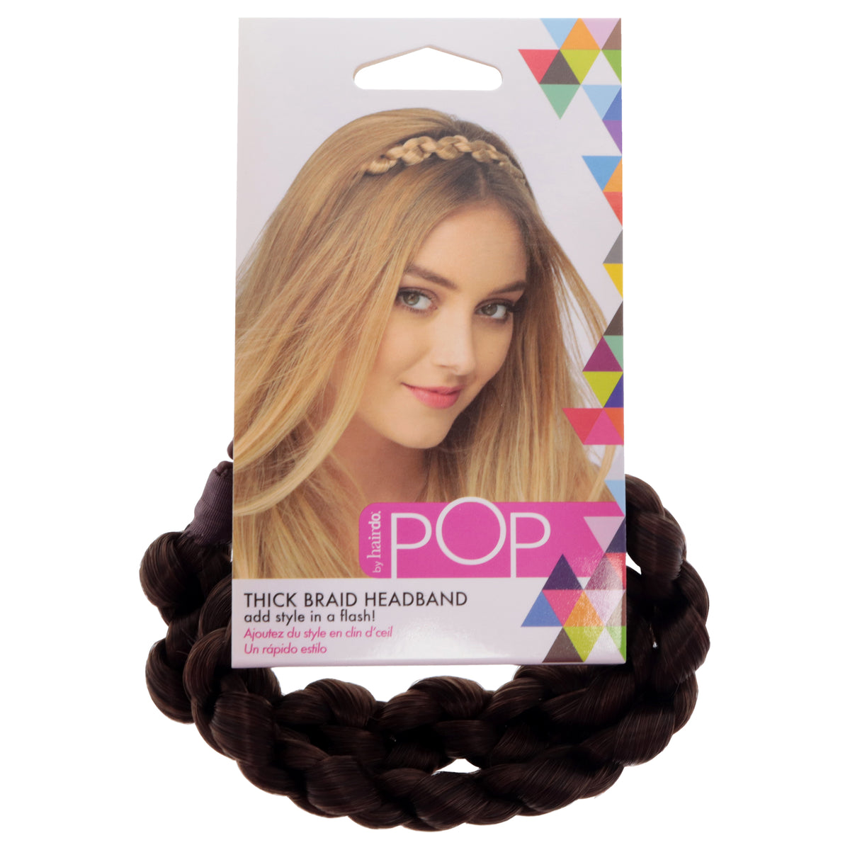 Pop Thick Braid Headband - R6 30H Chocolate Copper by Hairdo for Women - 1 Pc Hair Band