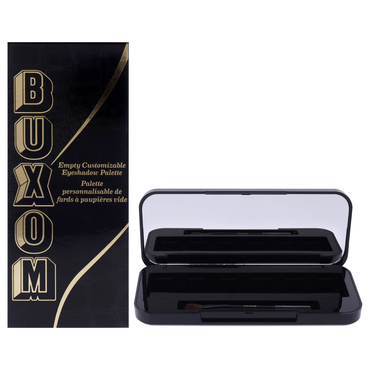 Empty Customizable Eyeshadown Palette by Buxom for Women - 1 Pc Empty Case