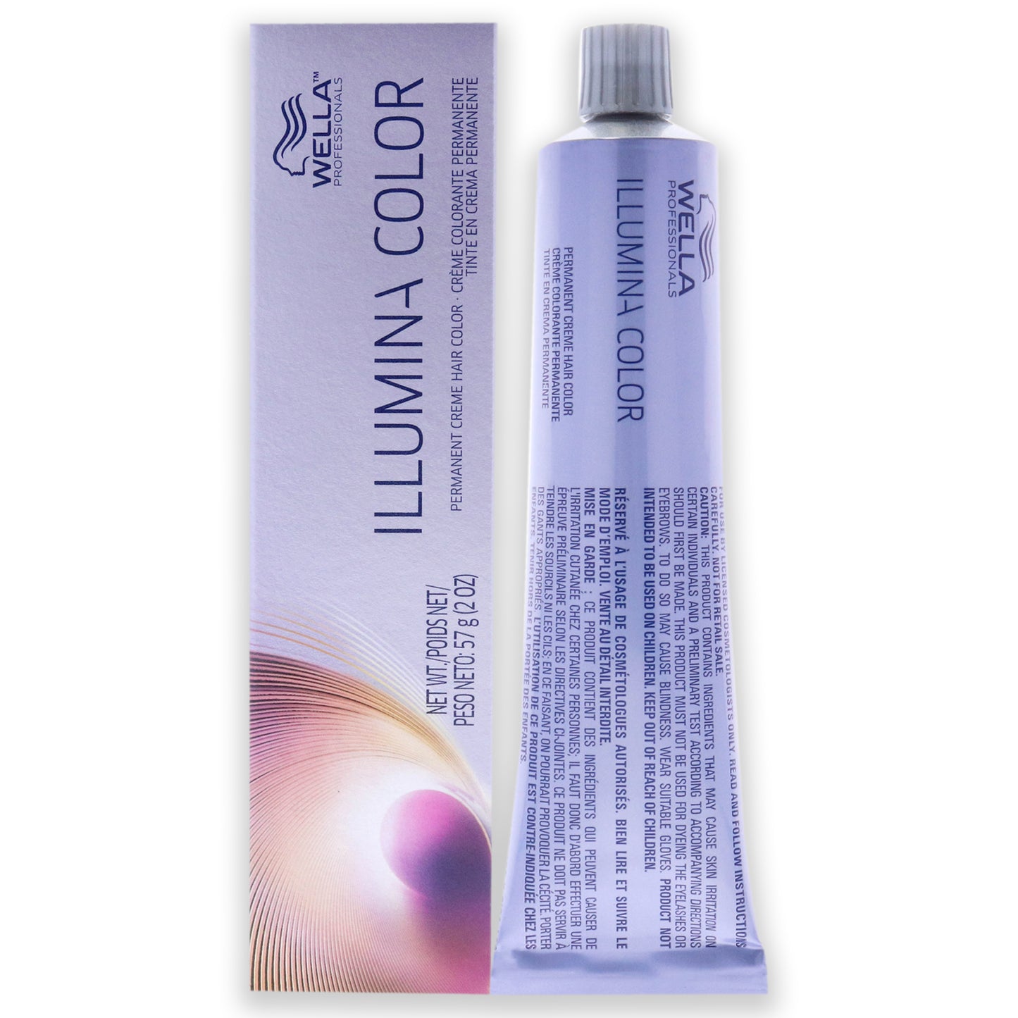 Illumina Color Permanent Creme Hair Color - 8 37 Light Blonde-Gold Brown by Wella for Unisex - 2 oz Hair Color