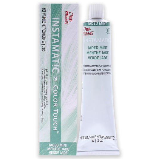 Instamatic By Color Touch Demi-Permanent Hair Color - Jaded Mint by Wella for Unisex - 2 oz Hair Color