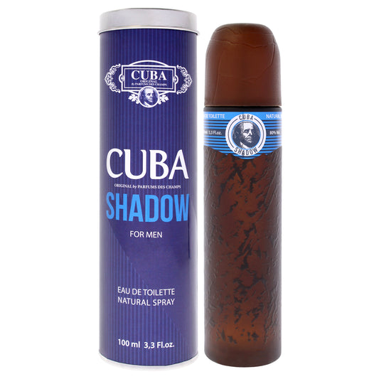 Cuba Shadow by Cuba for Men - 3.3 oz EDT Spray