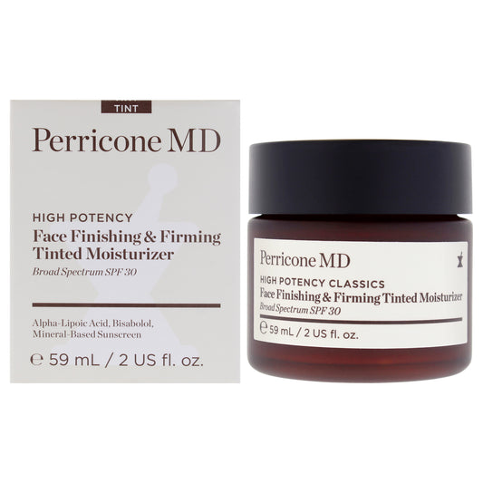 High Potency Classics Face Finishing and Firming Tinted Moisturizer SPF 30 by Perricone MD for Unisex - 2 oz Moisturizer