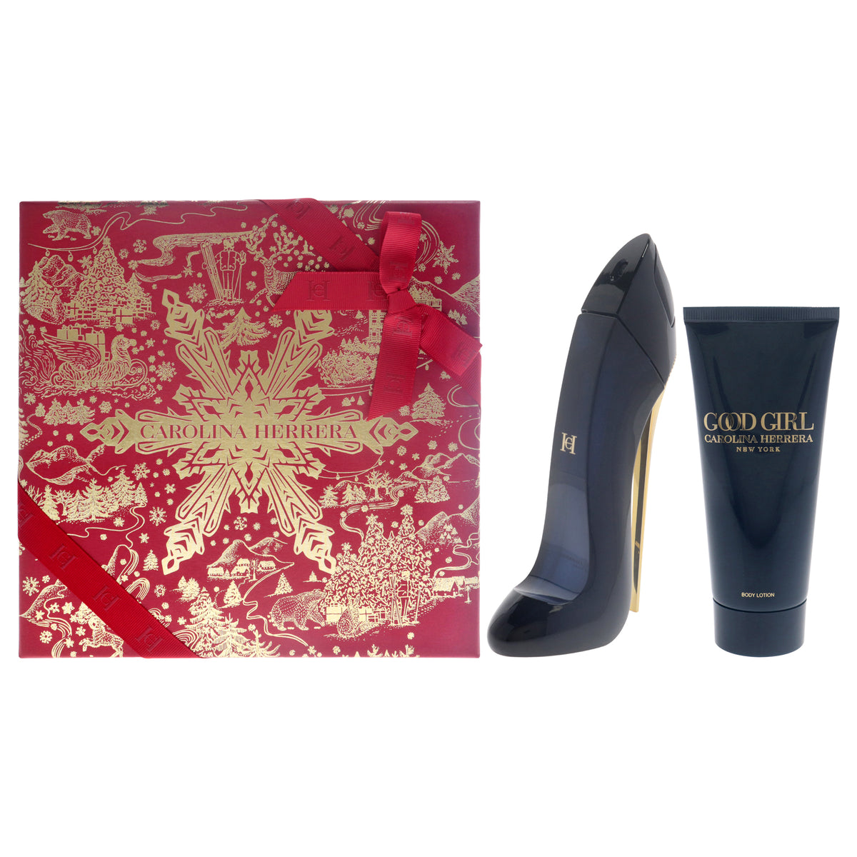 Good Girl by Carolina Herrera for Women - 2 Pc Gift Set 2.7oz EDP Spray, 3.4oz Body Lotion