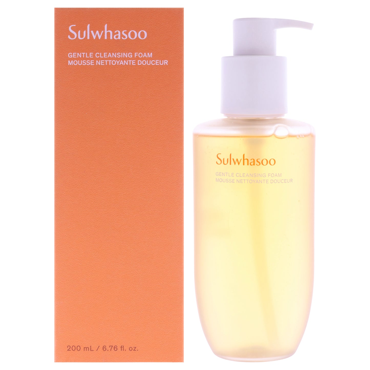 Gentle Cleansing Foam by Sulwhasoo for Women - 6.76 oz Cleanser