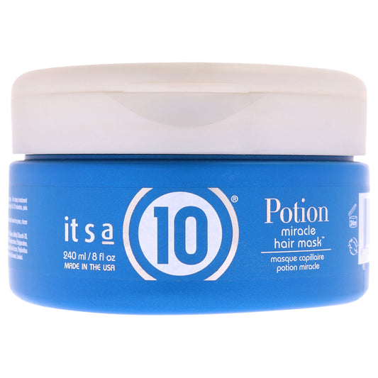 Potion 10 Miracle Repair Hair Mask by Its A 10 for Unisex - 8 oz Mask