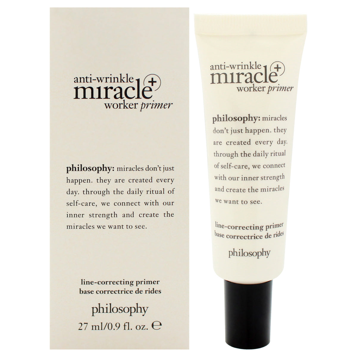 Anti-Wrinkle Miracle Worker Primer Plus Line-Correcting by Philosophy for Women - 0.9 oz Primer