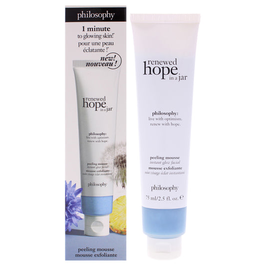Renewed Hope In A Jar Peeling Mousse by Philosophy for Women - 2.5 oz Exfoliator