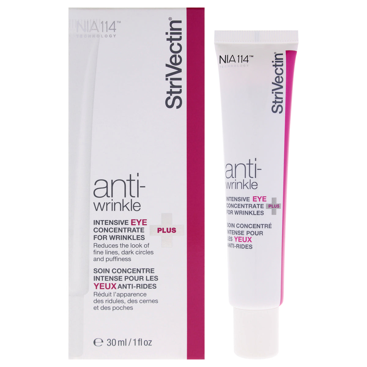 Intensive Eye Concentrate for Wrinkles Plus by Strivectin for Unisex - 1 oz Treatment