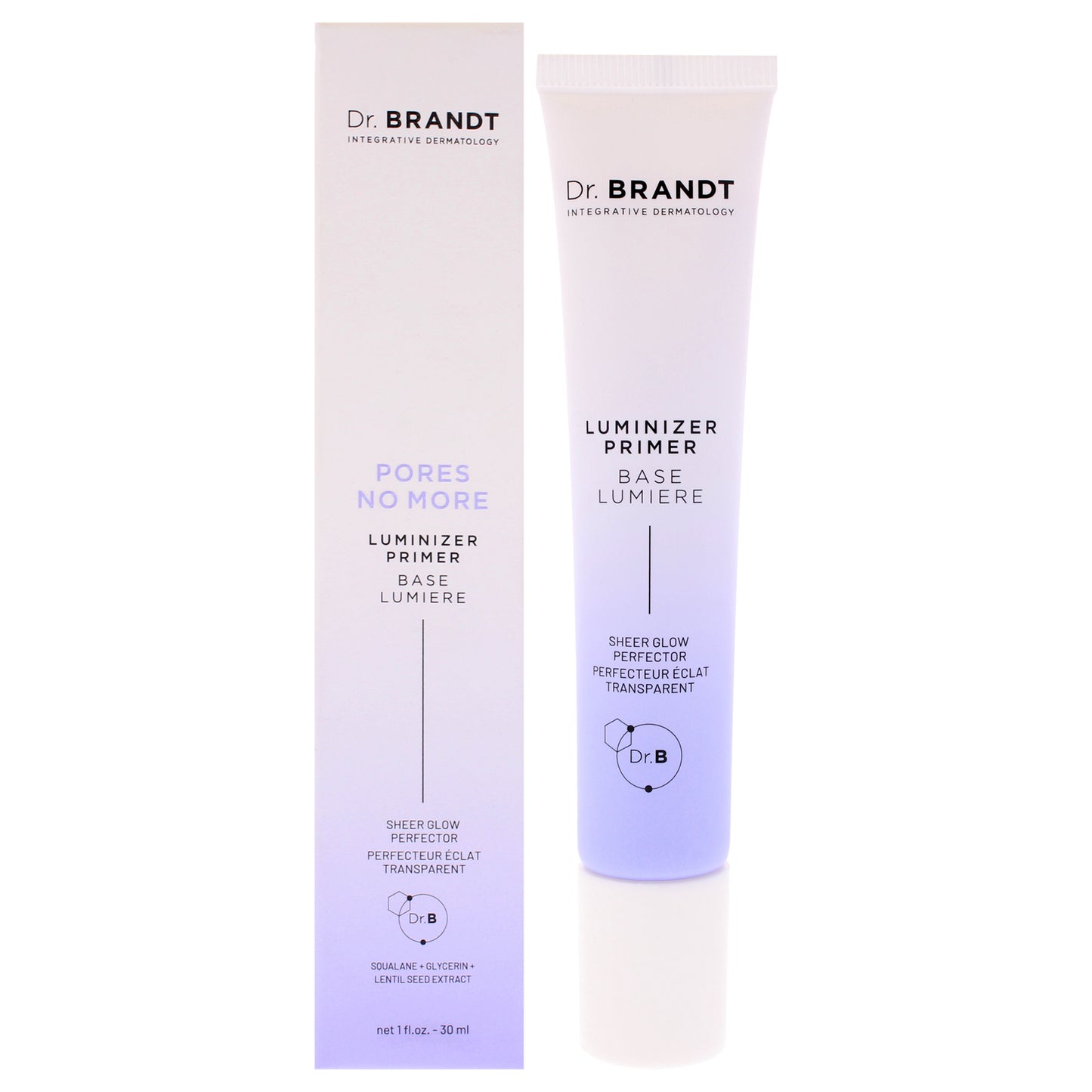 Pores No More Luminizer Primer by Dr. Brandt for Unisex - 1 oz Primer