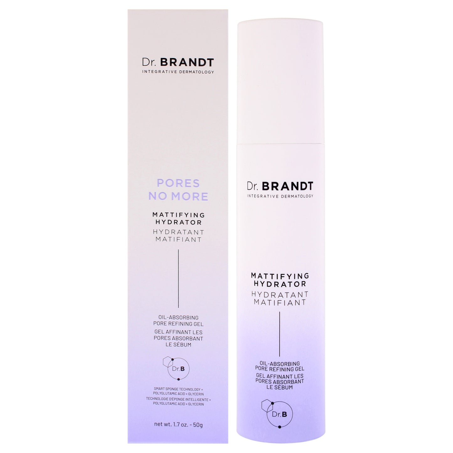 Pores No More Mattifying Hydrator Pore Refining Gel by Dr. Brandt for Women - 1.7 oz Gel