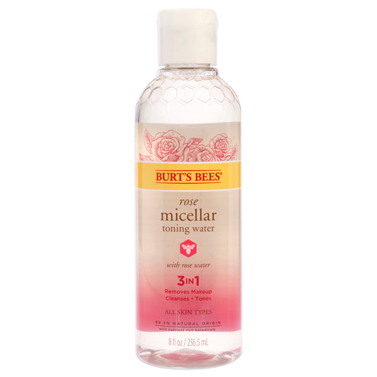 Rose Micellar Toning Water by Burts Bees for Women - 8 oz Toner
