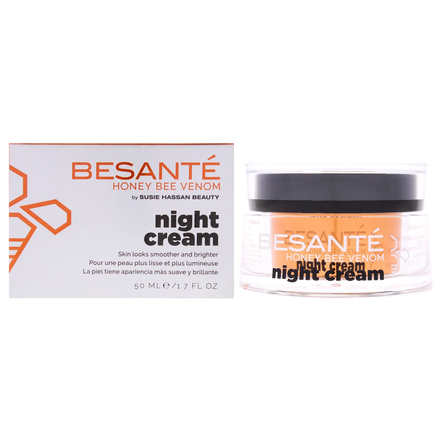 Besante Night Cream by Susie Hassan for Women - 1.7 oz Cream