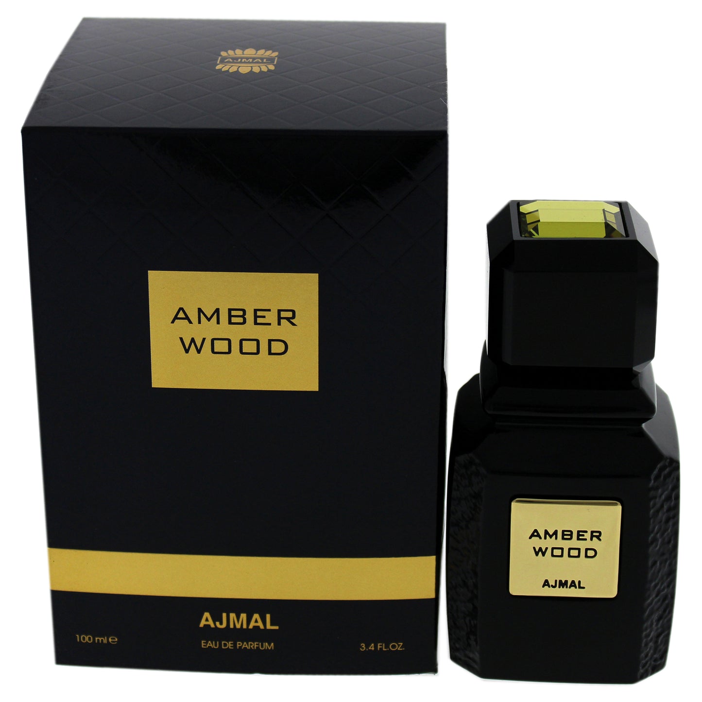 Amber - Wood by Ajmal for Unisex - 3.4 oz EDP Spray