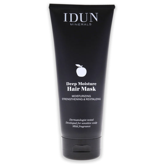 Deep Moisture Hair Mask by Idun Minerals for Unisex - 6.76 oz Mask