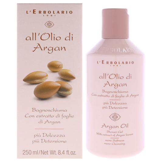 Shower Gel - Argan Oil by LErbolario for Unisex - 8.4 oz Shower Gel