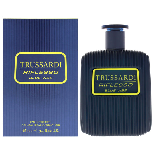 Riflesso Blue Vibe by Trussardi for Men - 3.4 oz EDT Spray