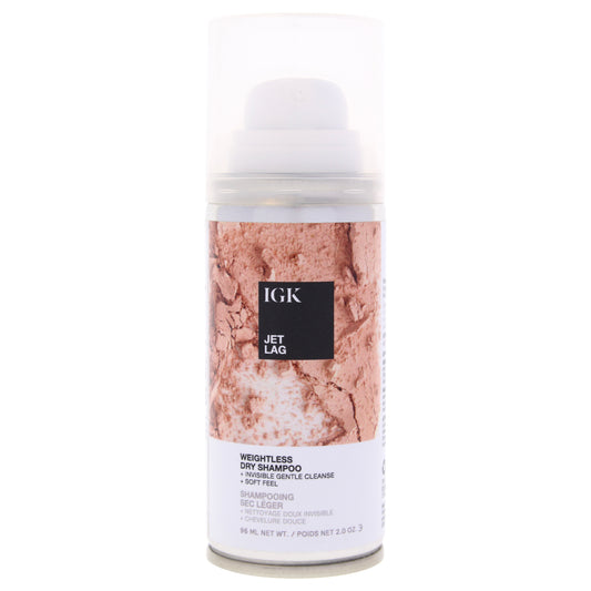 Jet Lag Weightless Dry Shampoo by IGK for Unisex - 2 oz Dry Shampoo